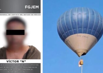 Vinculan a proceso a piloto de globo aerostático incendiado en Teotihuacán