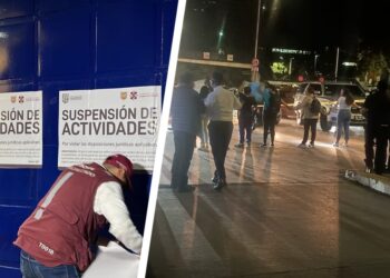 Empleados del restaurante La Polar cierran Circuito Interior, piden que se abra