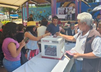 Celebra Morena CDMX participación ciudadana en consulta sobre Proyecto de Nación 2024-2030