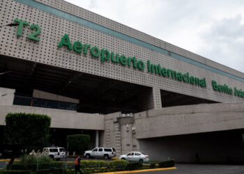 Fuga de gas provoca conato de incendio en Terminal 2 del AICM