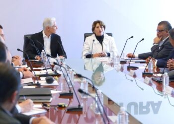 Delfina Gómez y Horacio Duarte revisan estatus en educación, cultura y turismo