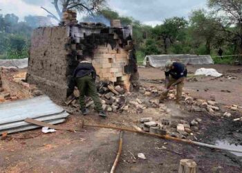 Hallan huesos y armas en un predio de Lagos de Moreno, Jalisco