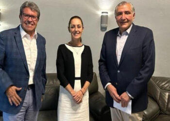 Sheinbaum nombra a Adán Augusto y Monreal como coordinadores de su campaña