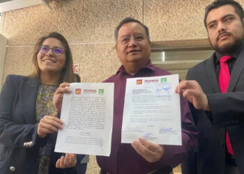 Formalizan alianza Morena-PVEM-PT para jefatura de Gobierno de CDMX