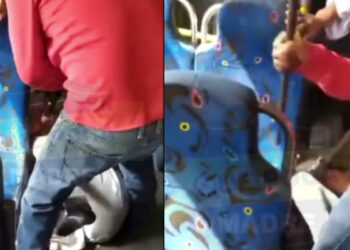 “Le dan su calentada” a ladrón en camión de Chalco en el Edomex