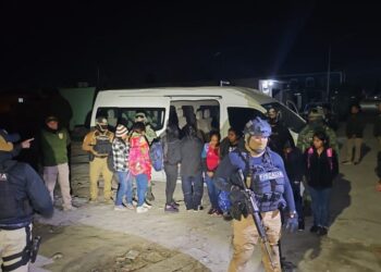 Rescatan a 61 migrantes en Reynosa, Tamaulipas