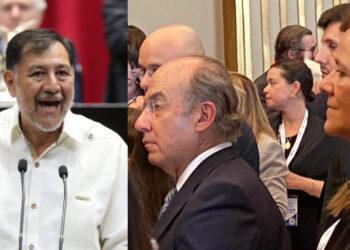 Noroña se encuentra con Calderón y Margarita Zavala en audiencia con el Papa León XIV