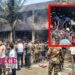 Avión se estrella contra una escuela en Bangladesh.