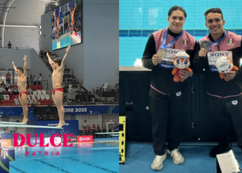 Osmar Olvera y Juan C. ganan plata en el Mundial de Natación.