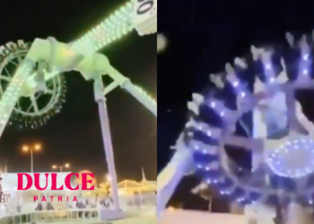 Atracción 360° se desploma y deja 23 heridos en Arabia Saudita.