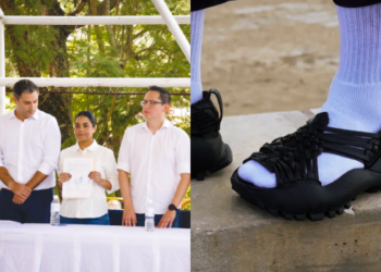Adidas se disculpa por plagiar huaraches de Oaxaca.