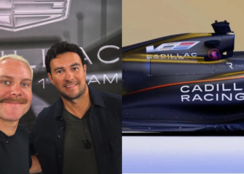 Checo Pérez regresa a la F1 como piloto de Cadillac.