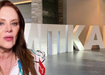 Erika Buenfil denuncia robo de computadoras en Plaza Mítikah