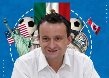 Mundial de Futbol dejará derrama económica de 3 mil mdd en México: Mikel Arriola