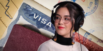 Sin tener visa, EU le quita el permiso a la activista Arlín Medrano.