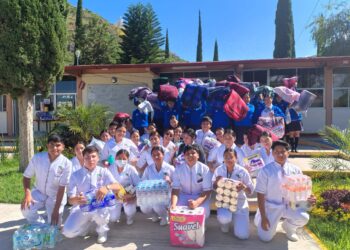 Comunidad educativa se moviliza en apoyo de afectados por lluvias