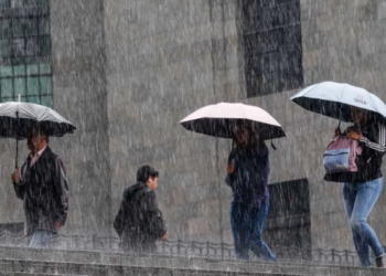 Activan alerta amarilla por lluvias en alcaldías de la CDMX.