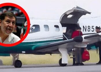 ¡Qué desfachatez! Noroña promueve la austeridad, pero viaja en avión privado