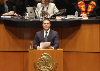 Omar García Harfuch informó baja del 32% en homicidios.