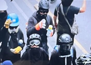 Identifican a tres sujetos que protagonizaron actos vandálicos en CDMX