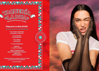 La taquería temática de Dua Lipa llega a CDMX por tiempo limitado.