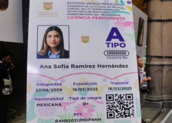 CDMX amplía fecha para sacar la licencia permanente.