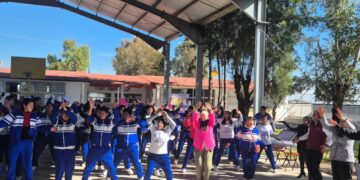 Impulsan hábitos saludables en Telesecundaria de Zapotlán