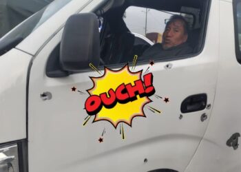 Conductor baleado en la México-Pachuca, conduce hasta Indios Verdes, para pedir auxilio