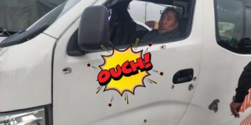 Conductor baleado en la México-Pachuca, conduce hasta Indios Verdes, para pedir auxilio