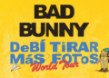 Bad Bunny comparte nuevo mapa para los conciertos en México.