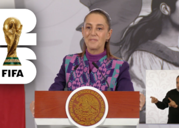 Sheinbaum confirma que irá al sorteo del Mundial de Futbol.