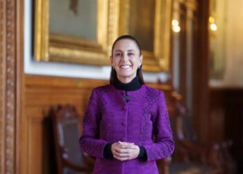 Presidenta Sheinbaum desea feliz año a las familias mexicanas