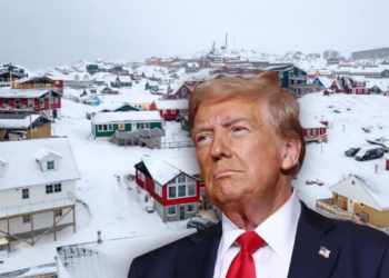 Donald Trump anuncia aranceles a países con tropas en Groenlandia.