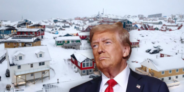 Donald Trump anuncia aranceles a países con tropas en Groenlandia.