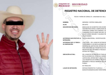 Detienen a Gerardo Cortés, alcalde prófugo de Cuautempan.