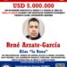 Cártel de Sinaloa, Ismael “El Mayo” Zambada, La Rana, narcoterrorismo, Organización Terrorista Extranjera, René Arzate García
