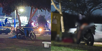 Asesinan a balazos a dos jóvenes en el Carnaval de Mazatlán.