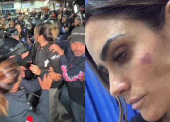 Agreden a alcaldesa Alessandra Rojo y personal de la Cuauhtémoc.