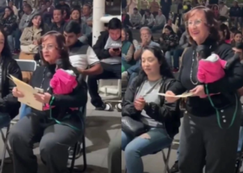 ¡Indignante! Captan a regidora de Ocotlán cargando un mono araña.