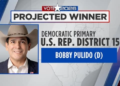 ¡Salto a la política! Gana Bobby Pulido primaria demócrata en EU.