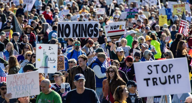 No Kings: Comienzan protestas contra Trump en EU y Europa