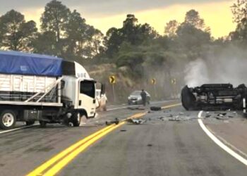 Fallece hijo del director de BBVA en accidente carretero en Edomex