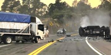Fallece hijo del director de BBVA en accidente carretero en Edomex