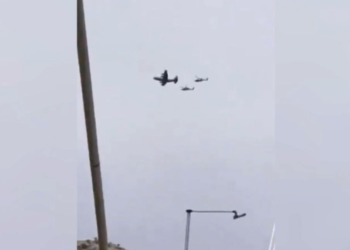 Irán derriba avión de combate de Estados Unidos.