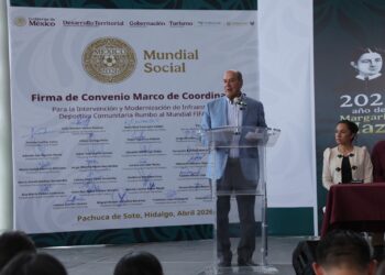 Mundial Social llega a Hidalgo con impulso a infraestructura deportiva comunitaria