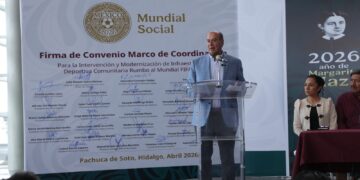 Mundial Social llega a Hidalgo con impulso a infraestructura deportiva comunitaria
