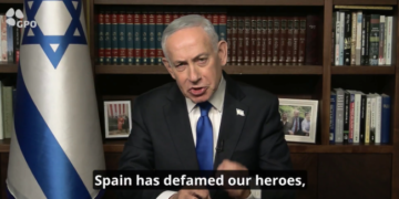 Netanyahu acusa a España de difamar a los soldados de Israel.