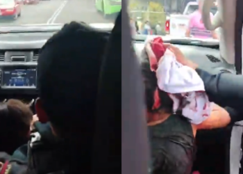 Sujeto agrede con arma punzocortante a niño de 4 años (VIDEO).