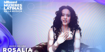 Rosalía es nombrada Mujer del Año en Billboard Mujeres Latinas.