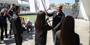 Natividad Castrejón abandera delegación hidalguense rumbo a la Olimpiada Nacional CONADE